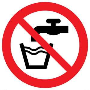 P005 Prohibition: Not drinking water